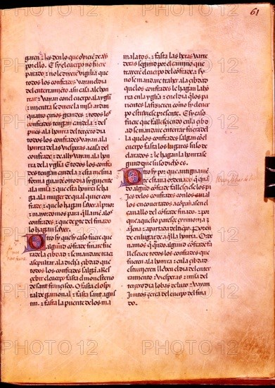 LIBRO DE LOS CABALLEROS DE LA ORDEN DE SANTIAGO - 1361 - FOLIO 61
BURGOS, ARCHIVO MUNICIPAL
BURGOS

This image is not downloadable. Contact us for the high res.