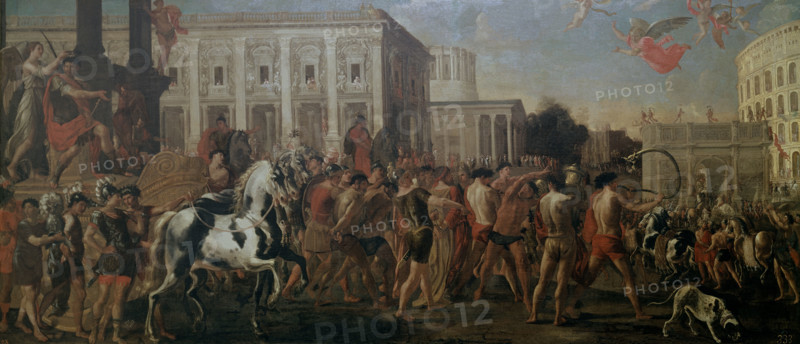 Gargiulo, Entrée de Constantin à Rome