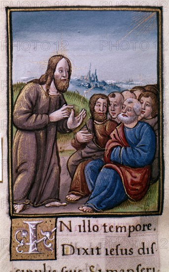EVANGELIARIO-FOL 75 V
MADRID, BIBLIOTECA NACIONAL
MADRID