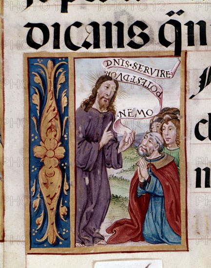 CISNEROS CARDENAL
MISAL RICO-JESUS Y LOS APOSTOLES- NO PODEIS SERVIR A DIOS Y AL DINERO
MADRID, BIBLIOTECA NACIONAL
MADRID

This image is not downloadable. Contact us for the high res.