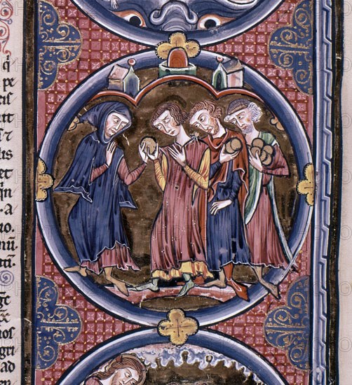 BIBLIA DE SAN LUIS-PARABOLA DEL AMO QUE DA TALENTOS(MONEDA)
TOLEDO, CATEDRAL BIBLIOTECA
TOLEDO

This image is not downloadable. Contact us for the high res.