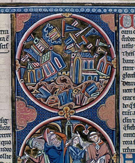 BIBLIA DE SAN LUIS-1226/34-DESTRUCCION DE JERUSALEM
TOLEDO, CATEDRAL BIBLIOTECA
TOLEDO

This image is not downloadable. Contact us for the high res.