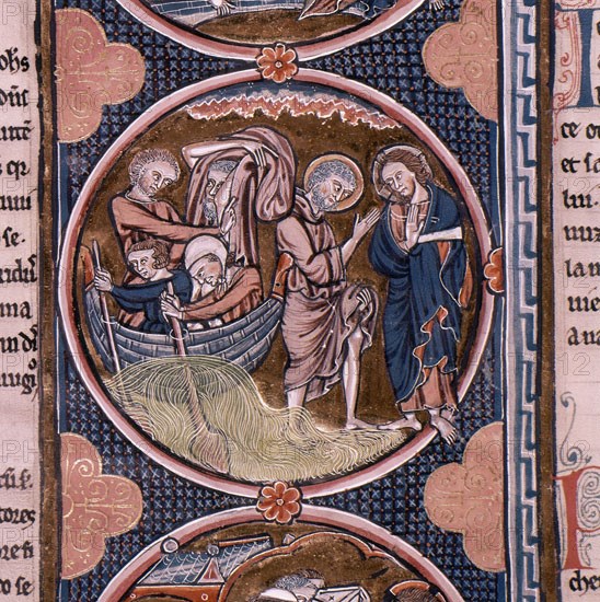 BIBLIA DE SAN LUIS-JESUS Y PEDRO SOBRE LA AGUAS
TOLEDO, CATEDRAL BIBLIOTECA
TOLEDO

This image is not downloadable. Contact us for the high res.
