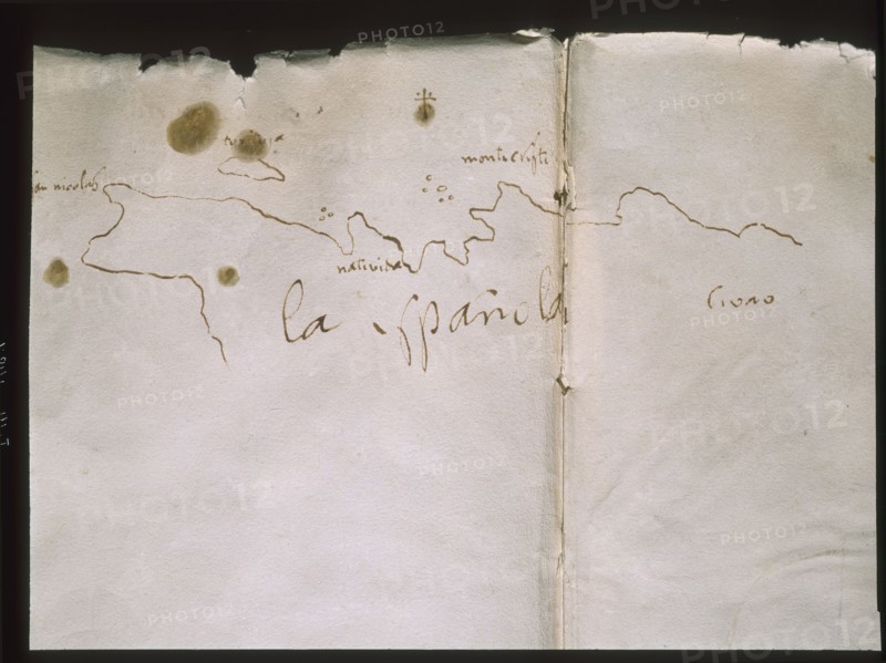 Columbus, Map of the North-East of Spain