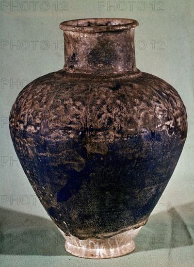 CERAMICA IRANI-TINAJA EN BARRO AMARILLO S XII
MADRID, MUSEO ARQUEOLOGICO MUNICIPAL
MADRID