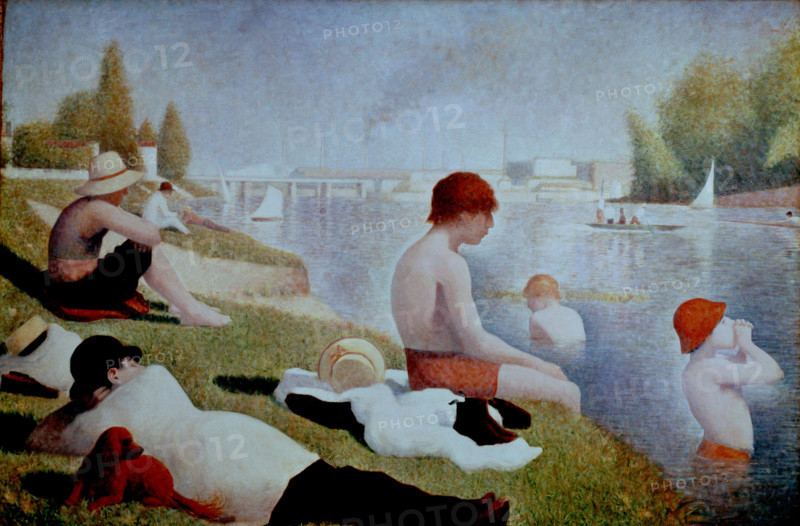 Seurat, Bathers at Asnières