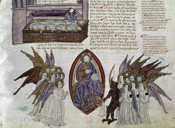 BIBLIA DE ALBA-SATANAS QUIERE TENTAR A JOB
MADRID, COLECCION DUQUES DE ALBA
MADRID

This image is not downloadable. Contact us for the high res.