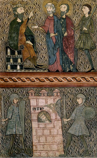 FRONTAL BOI(LERIDA)-ROMANIC-JESUS ANTE HERODES,PRISION S PEDRO
BARCELONA, MUSEO DE ARTE CATALUÑA
BARCELONA