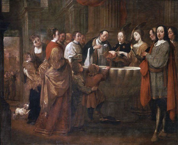 Viladomat, St. Francis's Baptism