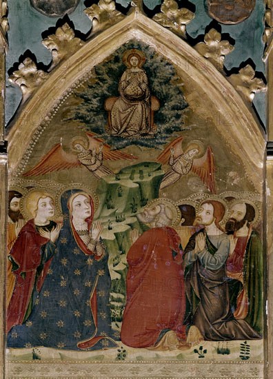 FERRER
RETABLO DE VERDU-LA ASCENSION
VICH, MUSEO EPISCOPAL
BARCELONA