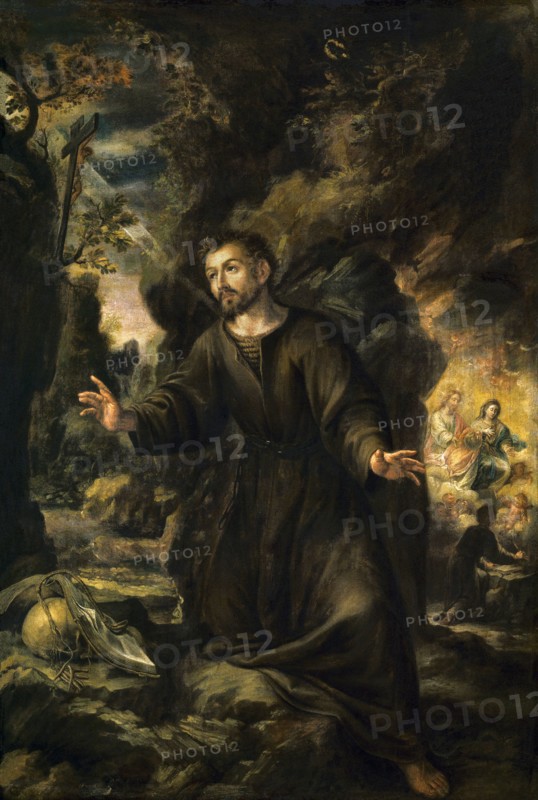 Valdes Leal, Saint Ignace de Loyola à Manresa