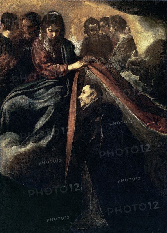 Velázquez, Saint Ildefonso receiving the Chasuble