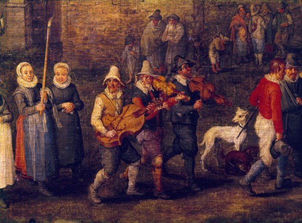 BRUEGHEL DE VELOURS JAN 1568/1625
BODA DE ALDEANOS-DET
SEVILLA, MUSEO BELLAS ARTES - CONVENTO MERCEDARIAS CALZADAD
SEVILLA