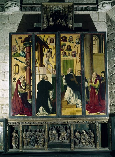 RETABLO MAYOR-DET LA MISA DE S BENITO
VALLADOLID, IGLESIA DE SAN LORENZO
VALLADOLID