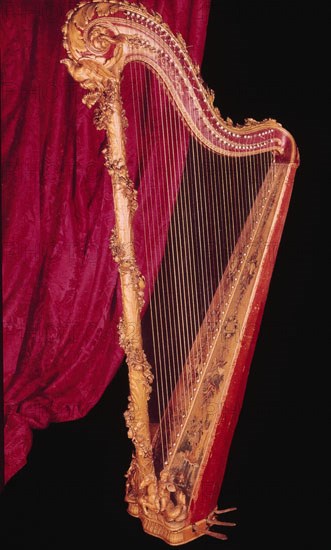 NADERMAN
ARPA DE PEDAL DE MARIA ANTONIETA
PARIS, MUSEO INSTRUMENTAL
FRANCIA