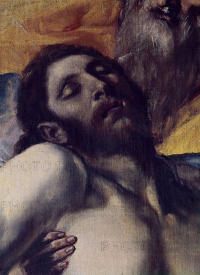El Greco, The Holy Trinity (detail)