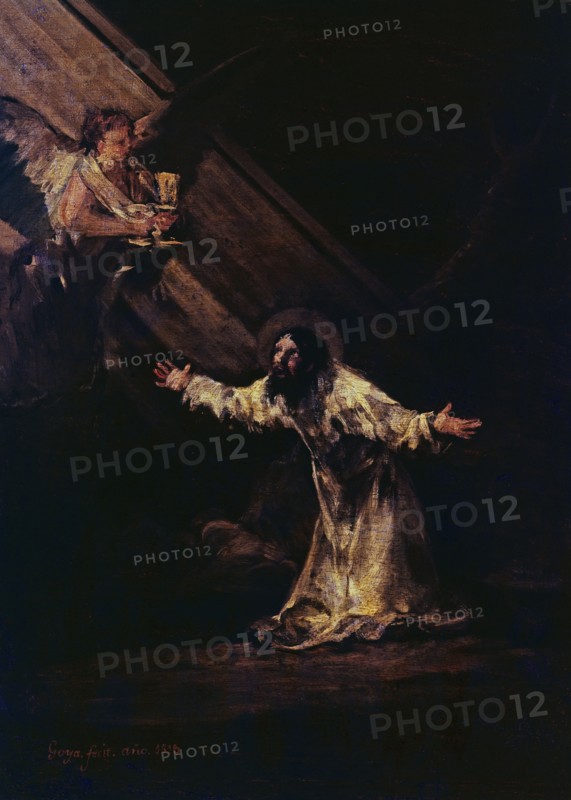 Goya, Prayer in the garden
