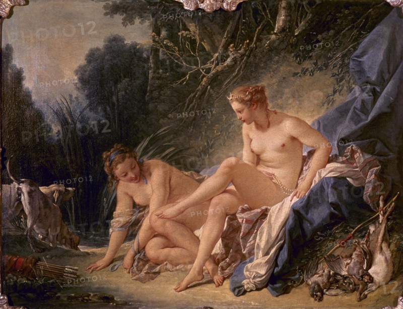 Boucher, Diane au bain