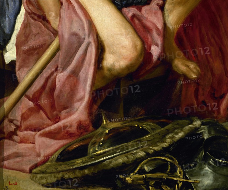 Velázquez, The God Mars (detail)