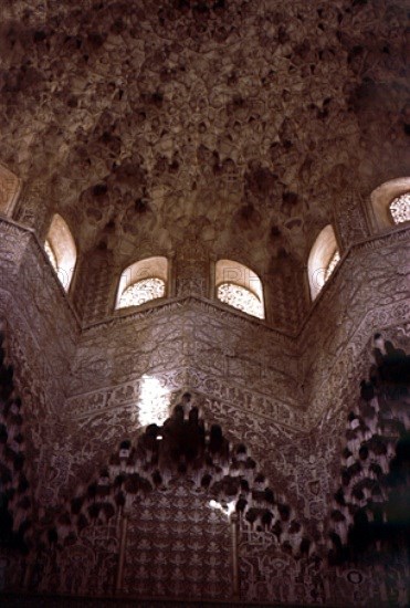 CUPULA DE MOCARABES
GRANADA, ALHAMBRA-SALA DE ABENCERRAJES
GRANADA