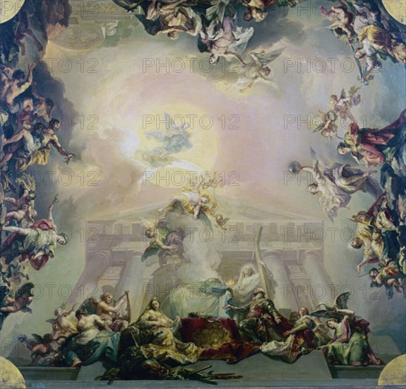 LOPEZ VICENTE 1772/1850
BOCETO-CARLOS III OFRECE ORDEN A INMACULADA CONCEP-BOVEDA SALON CARLOS III
MADRID, CASON RETIRO
MADRID

This image is not downloadable. Contact us for the high res.