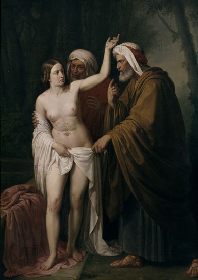 ESQUIVEL ANTONIO MARIA 1806/57
LA CASTA SUSANA
SEVILLA, MUSEO BELLAS ARTES - CONVENTO MERCEDARIAS CALZADAD
SEVILLA