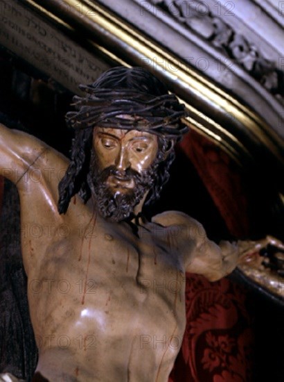 MARTINEZ MONTAÑES JUAN 1568/1649
DET- CRISTO DE LA CLEMENCIA EN LA SACRISTIA DE LOS CALICES   CONJ Nº 16952
SEVILLA, CATEDRAL
SEVILLA