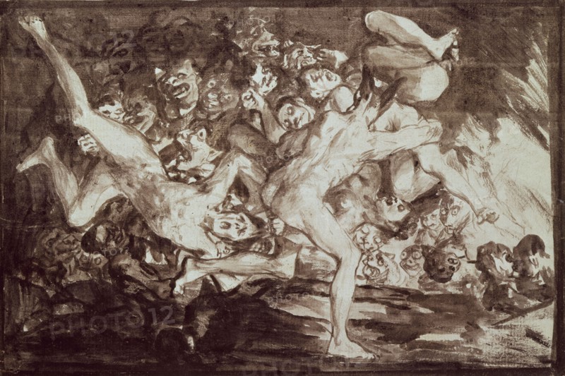 Goya, Los Disparates : Chemin de l'enfer