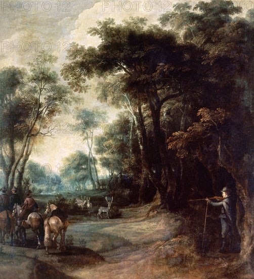 Snayers, Philippe IV à la chasse