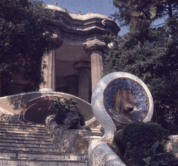 GAUDI ANTONI 1852-1926
ESCALERAS
BARCELONA, PARQUE GÜELL
BARCELONA

This image is not downloadable. Contact us for the high res.