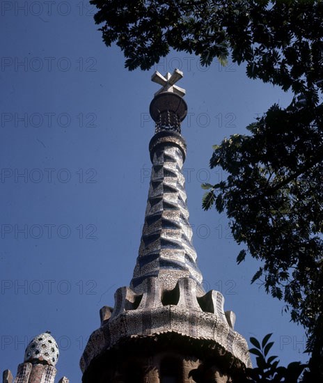 GAUDI ANTONI 1852-1926
DETALLE TORRE
BARCELONA, PARQUE GÜELL
BARCELONA

This image is not downloadable. Contact us for the high res.