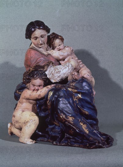 RISUEÑO JOSE
ESCULTURA-VIRGEN CON NINO Y SAN JUAN
MADRID, COLECCION PARTICULAR
MADRID