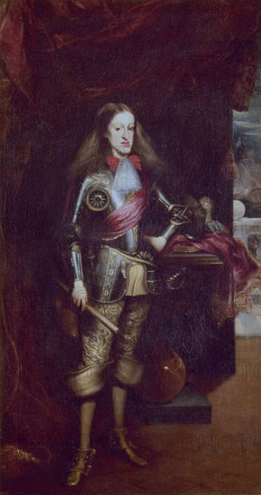 CARREÑO MIRANDA JUAN 1614/1685
CARLOS II - 1685 - O/ L/- H - BARROCO ESPAÑOL
TOLEDO, CASA MUSEO DEL GRECO-COLECCION
TOLEDO