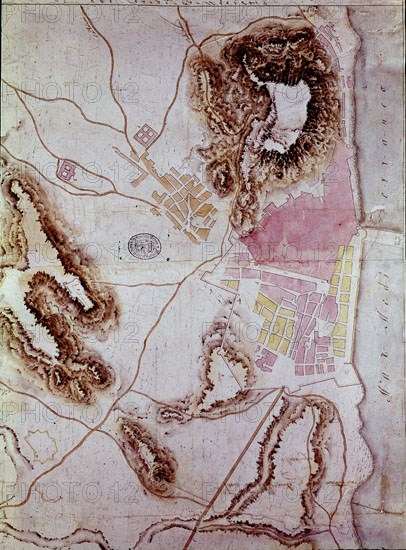 PLANO DE LA PLAZA DE ALICANTE 1750
MADRID, ARCHIVO HISTORICO MILITAR
MADRID

This image is not downloadable. Contact us for the high res.