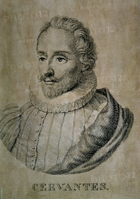 Portrait of Miguel de Cervantes