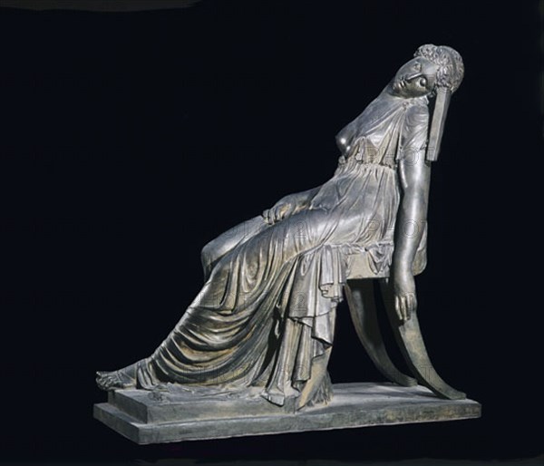 CAMPENY DAMIAN 1771/1855
LUCRECIA MORIBUNDA(DAMA ROMANA DEL 510 AC-ESPOSA DE COLATINO) - 1803 - NEOCLASICISMO ESPAÑOL
BARCELONA, MUSEO DE ARTE CATALUÑA
BARCELONA

This image is not downloadable. Contact us for the high res.