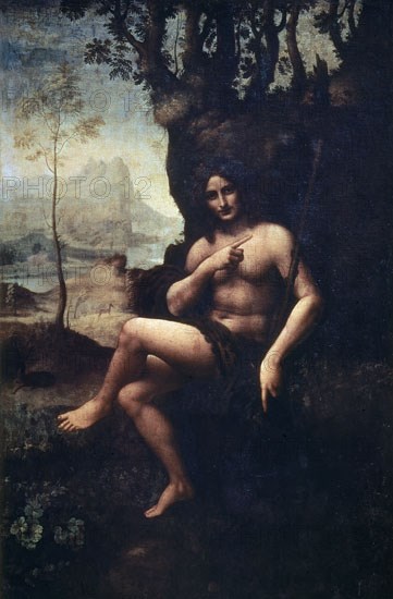VINCI LEONARDO 1452/1519
SAN JUAN BAUTISTA
PARIS, MUSEO LOUVRE-INTERIOR
FRANCIA