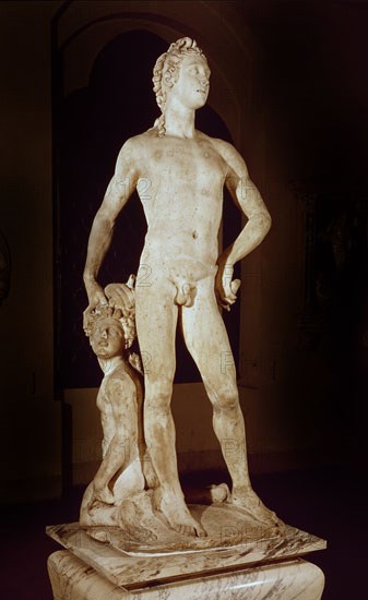 CELLINI BENVENUTO 1500/71
APOLO Y JACINTO - S XVI - RENACIMIENTO ITALIANO
FLORENCIA, MUSEO BARGELLO
ITALIA