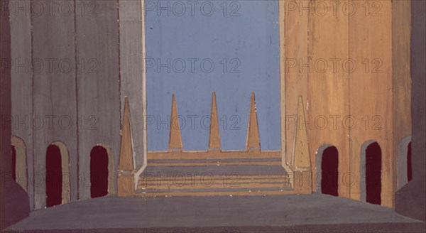 KUHNLY
BOCETO PARA FIDELIO DE BEETHOVEN
FLORENCIA, TEATRO COMUNAL
ITALIA