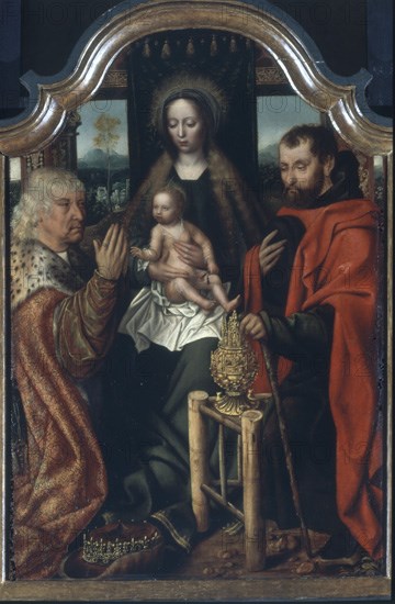 ISENBRANDT ADRIAN 1510/50
TRIPTICO DE LA EPIFANIA O ADORACION DE LOS REYES- DETALLE CENTRAL- S XV
GUADALUPE, MONASTERIO
CACERES