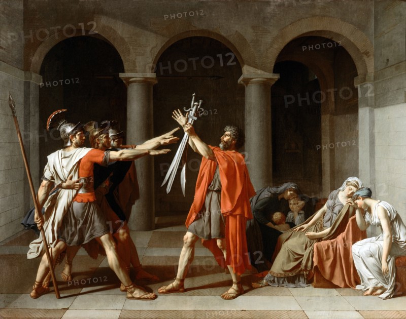 David, Le serment des Horaces