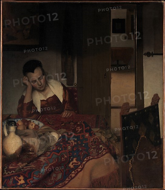 Vermeer, Jeune fille assoupie