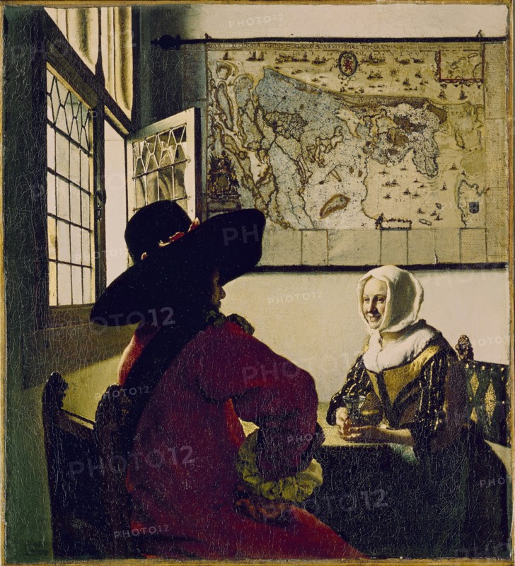 Vermeer, Officer and Laughing Girl