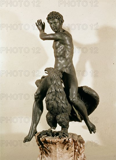 CELLINI BENVENUTO 1500/71
RAPTO DE GANIMEDES - S XVI - RENACIMIENTO ITALIANO
FLORENCIA, MUSEO BARGELLO
ITALIA