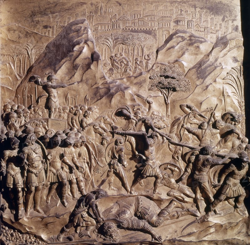 Ghiberti, David et Goliath (Porte du Paradis)