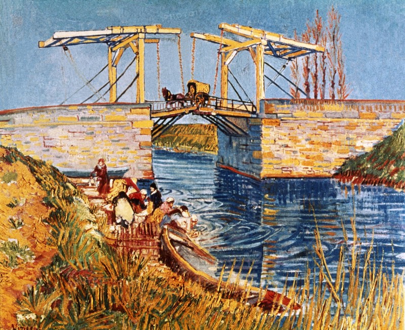 Van Gogh, The Langlois Bridge in Arles