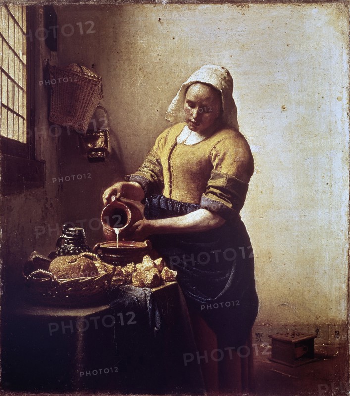 Vermeer, The Milkmaid