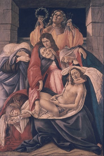 BOTTICELLI SANDRO 1444/1510
*LA PIEDAD HACIA 1495-1500
MILAN, MUSEO POLDI PEZZOLI
ITALIA

This image is not downloadable. Contact us for the high res.