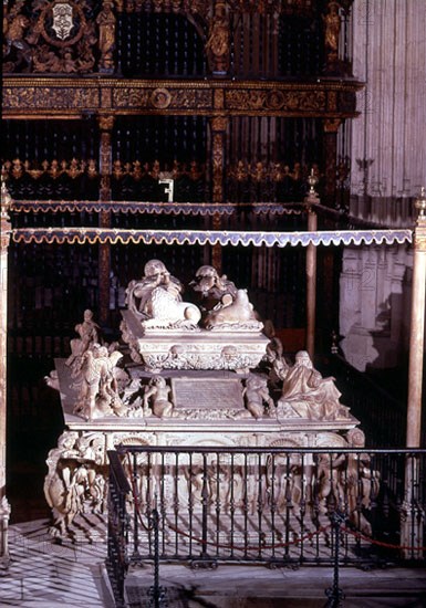 FANCELLI DOMENICO 1469-1518 
SEPULCRO DE FELIPE EL HERMOSO Y JUANA LA LOCA - S XVI
GRANADA, CAPILLA REAL
GRANADA