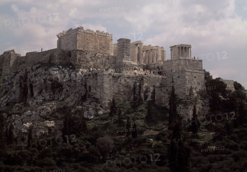General view of the Athenian Acropolis